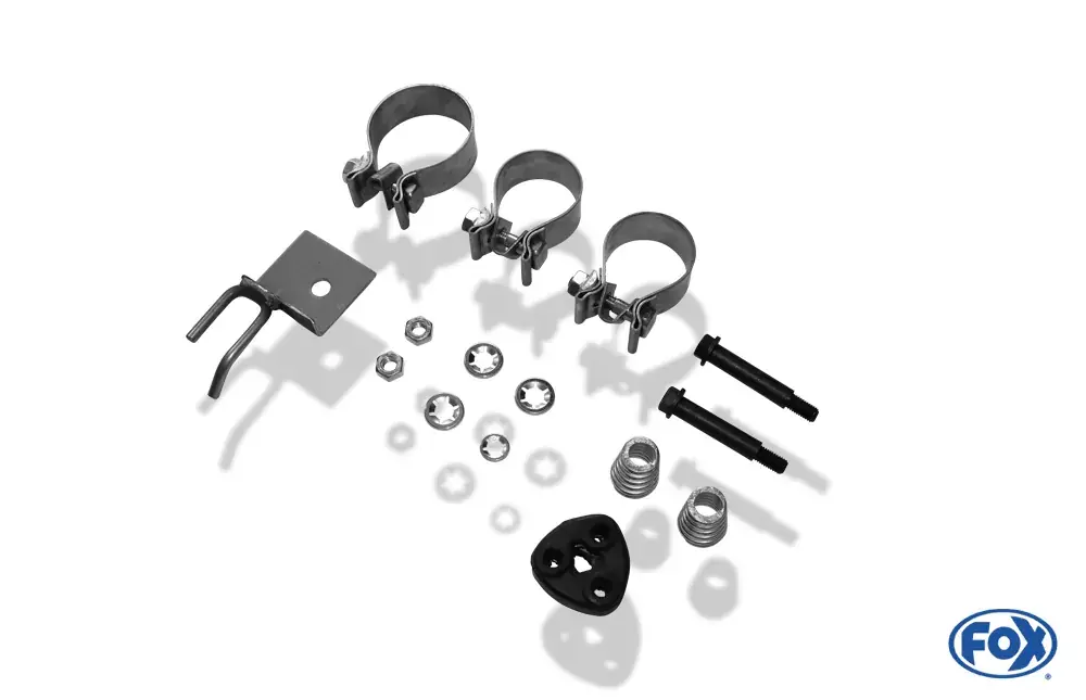 Saisonangebot FOX Endschalldämpfer passend für Nissan Primera P12 Limousine ab 2002 – 1x90 Typ 12 rechts/links