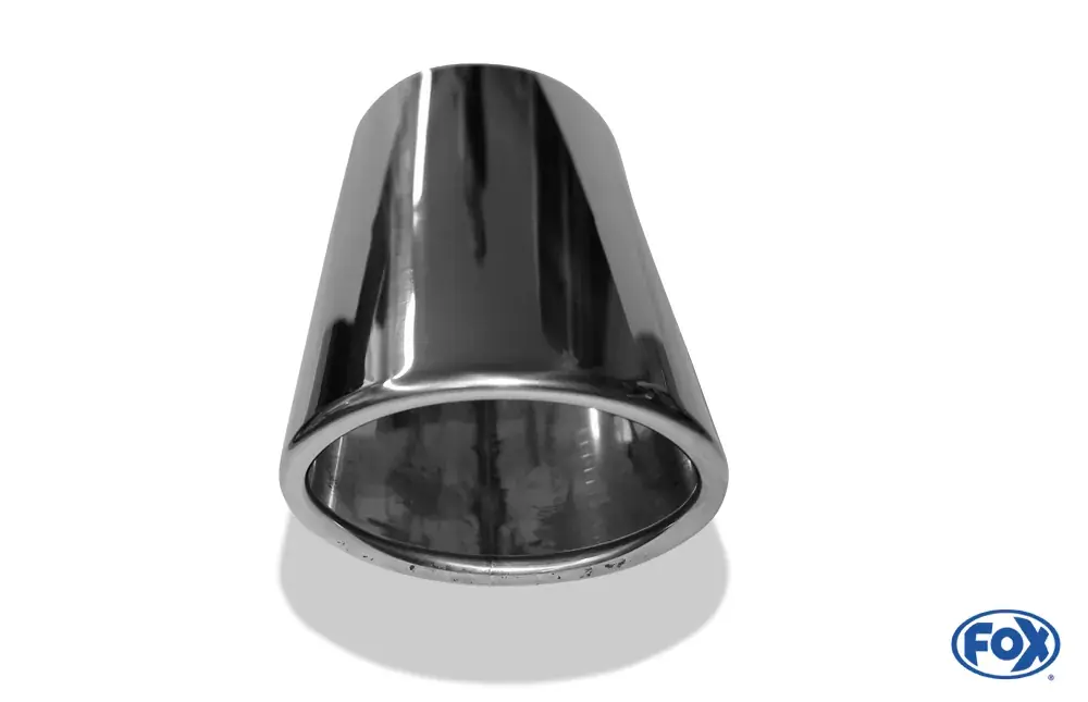 FOX Anschweißendrohr Typ 32 106x71 mm oval Edelstahl Neuheit