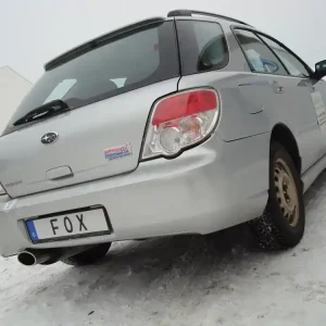 Sonderaktion FOX Endschalldämpfer 140x90 Typ 44 passend für Subaru Impreza GD/GG