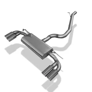 Sofort Bestellen FOX Endschalldämpfer passend für VW Golf VII 4-Motion – 2x80 Typ 25 rechts/links