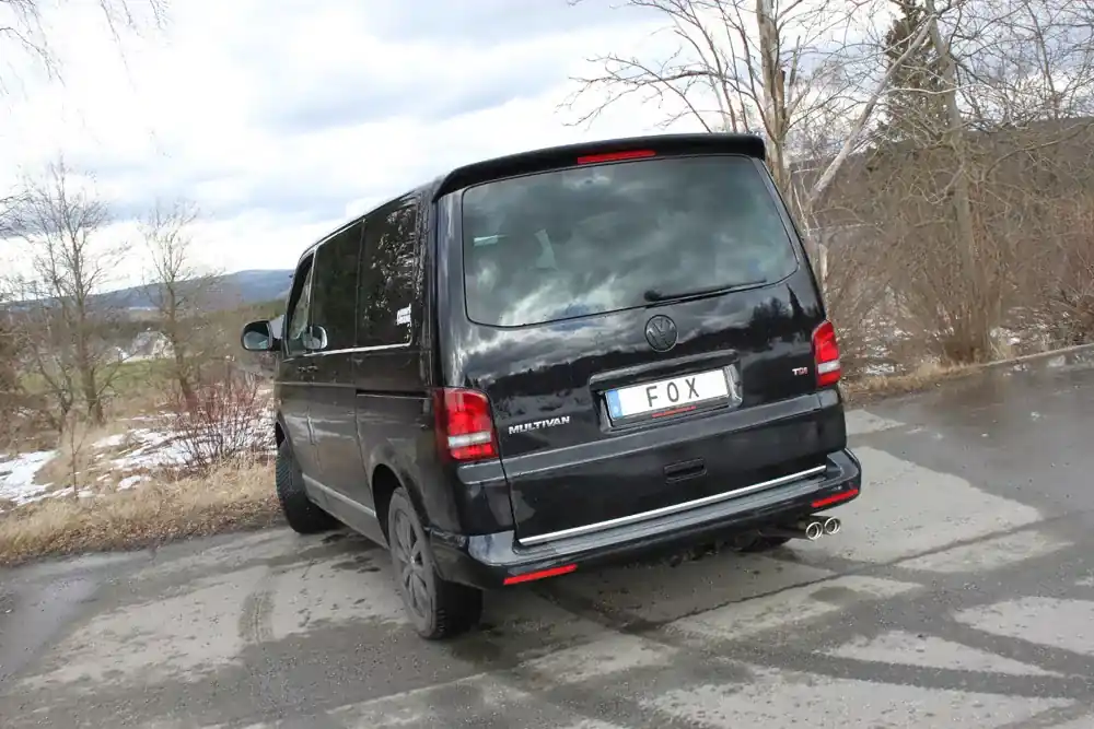 FOX Endschalldämpfer passend für VW Bus T5/T6 – 2x88x74 Typ 33 Preis Gesenkt