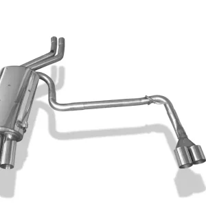 Billig FOX Endschalldämpfer passend für BMW E46 320–330 – 2x76 Typ 10 rechts/links