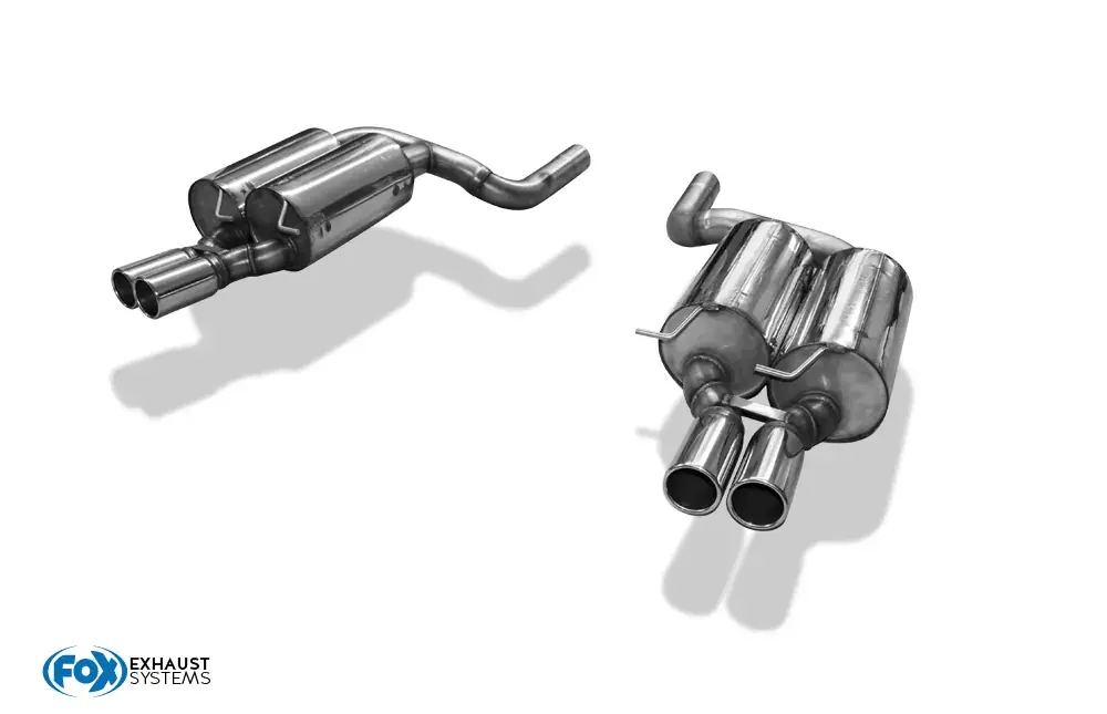 Online Kaufen FOX Endschalldämpfer passend für BMW E60 M5 2x80mm