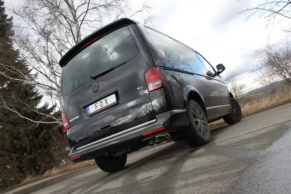 FOX Endschalldämpfer 2x63 Typ 28 passend für VW Bus T5/T6 Solange Der Vorrat Reicht