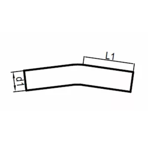 Direkt Vom Hersteller FOX Uni-Rohrbogen 15° Edelstahl Ø55mm Radius 66mm