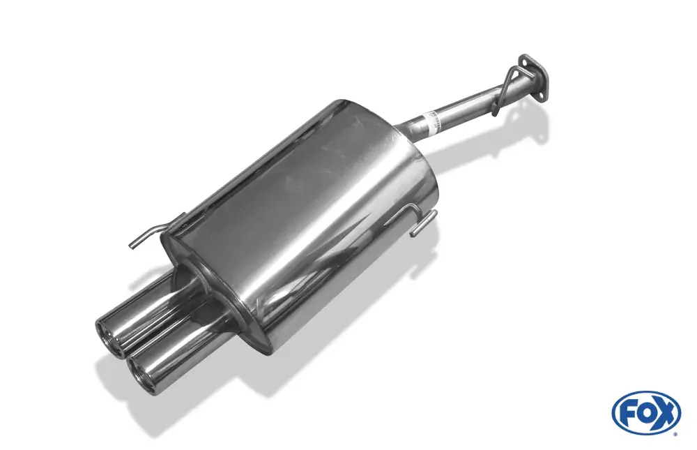 Endschalldämpfer passend für Honda Prelude IV BB2/3 – 2x76 Typ 13 Letzte Chance