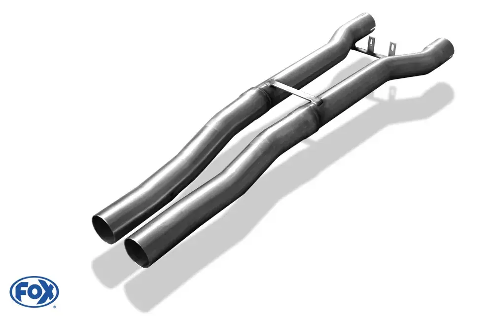 FOX Vorschalldämpferersatzrohr Ø70mm passend für Audi A8 4E langer Radstand Begrenztes Angebot
