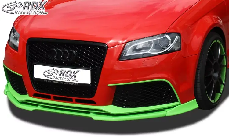 Abverkauf RDX Frontspoiler VARIO-X passend für Audi RS3 2011+ (3-türig & Sportback)