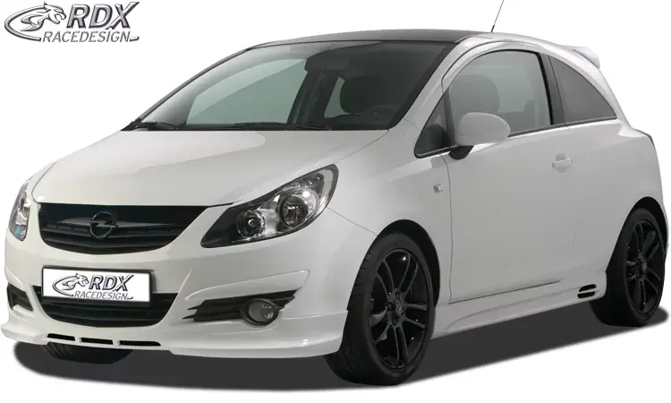 Garantierte Lieferung RDX Frontspoiler passend für Opel Corsa D