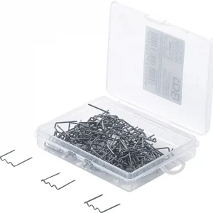Super-Preis Reparatur-Klammern U-Form Ø 0,8 mm 100-tlg. passend für Kunststoff-Reparatur-Satz Art. 873