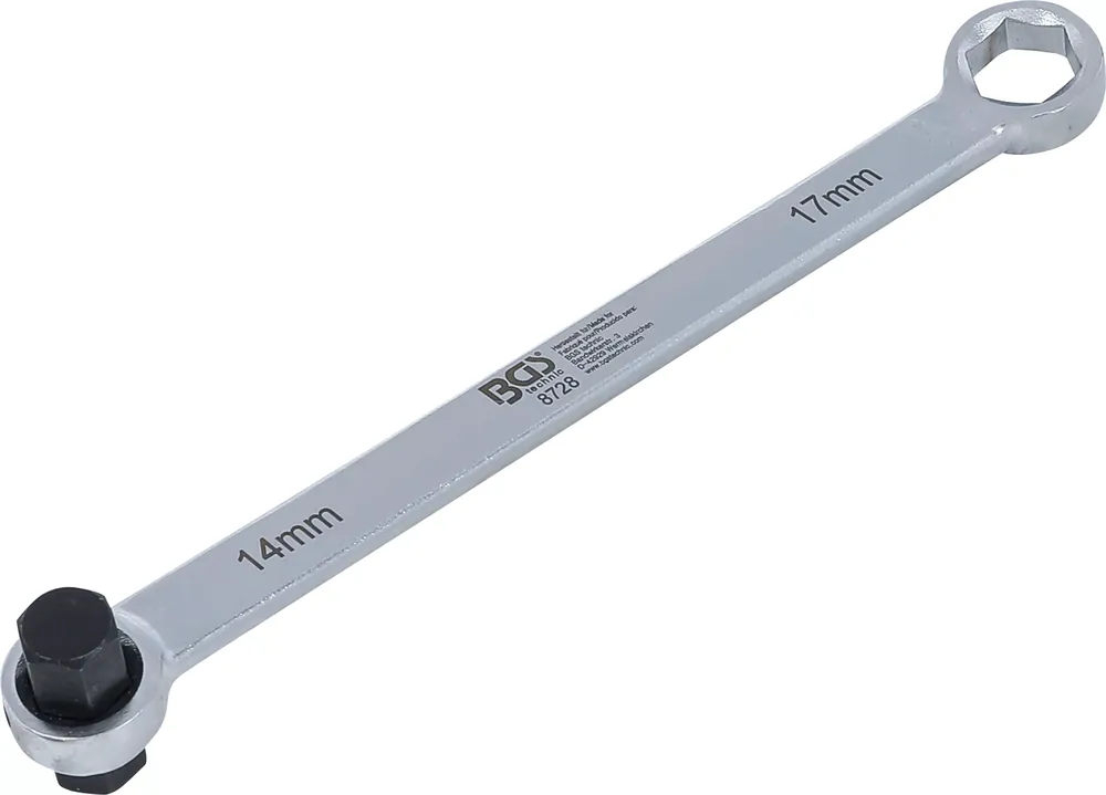 BGS Öldienstschlüssel SW 17 mm x H14 Neue Kollektion