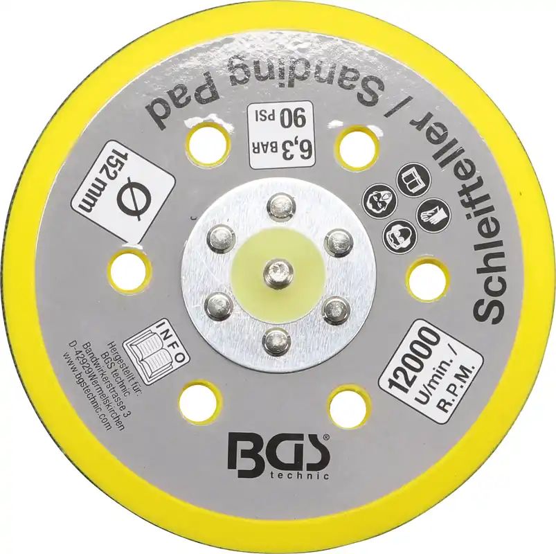 Klett-Teller Ø152 mm passend für Art. 3290, 8688 Markenprodukt