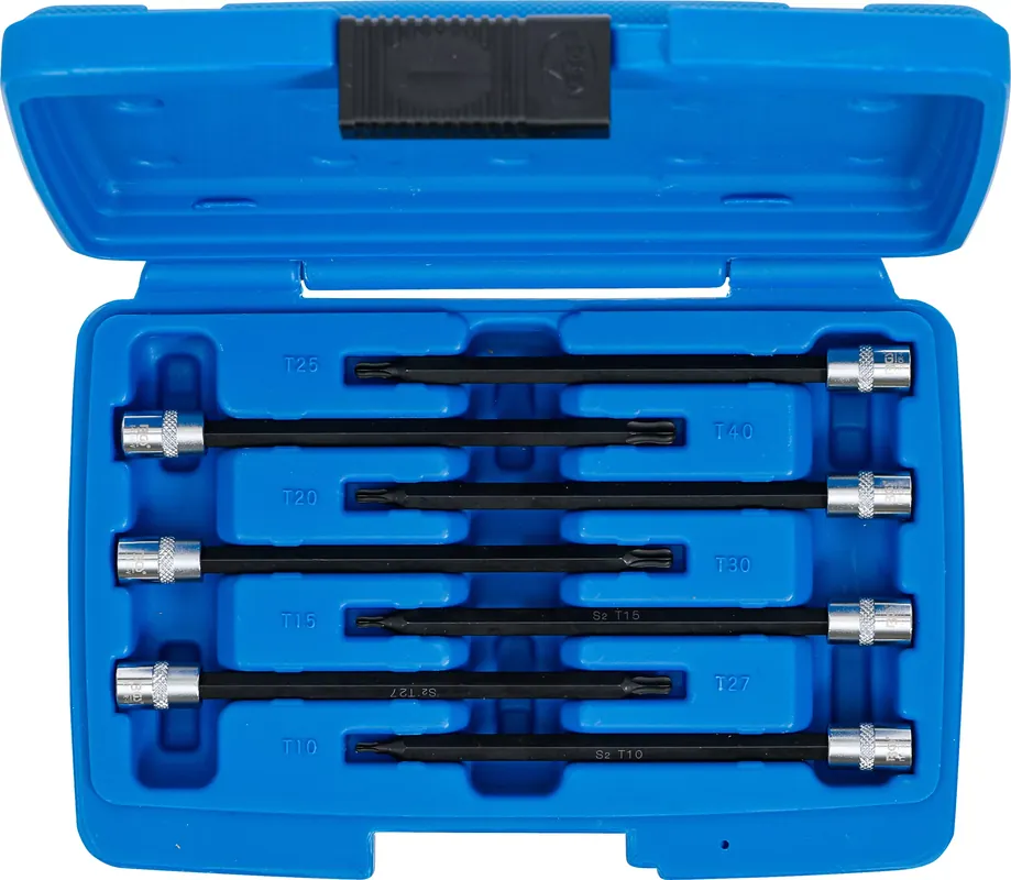 BGS Bit-Einsatz-Sortiment T-Profil (Torx) mit Kugelkopf T10–T40 7-tlg. Markenware