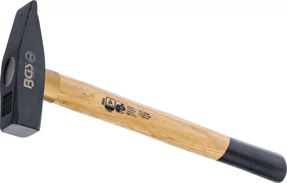 Ausverkauf Schlosserhammer 500 g DIN 1041 mit Holz-Stiel