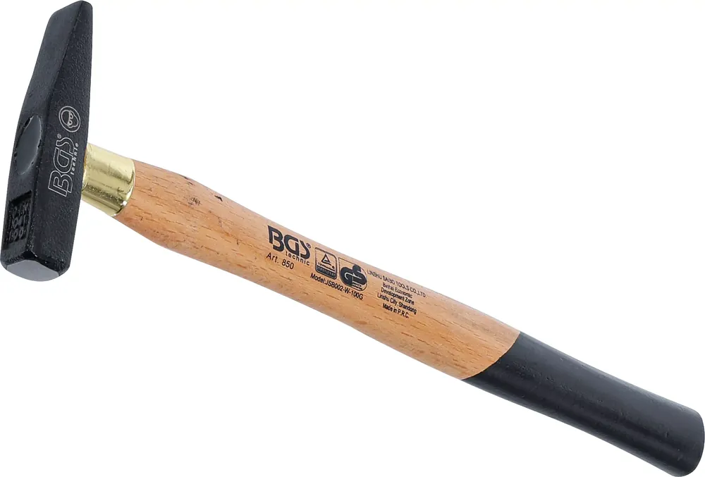 Schlosserhammer 100 g mit Holz-Stiel nach DIN 1041 Angebot