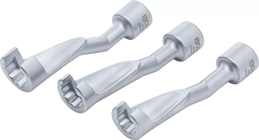 BGS Leitungsschlüssel-Satz 1/2 Zoll SW 14–19 mm, offen Versand Am Gleichen Tag
