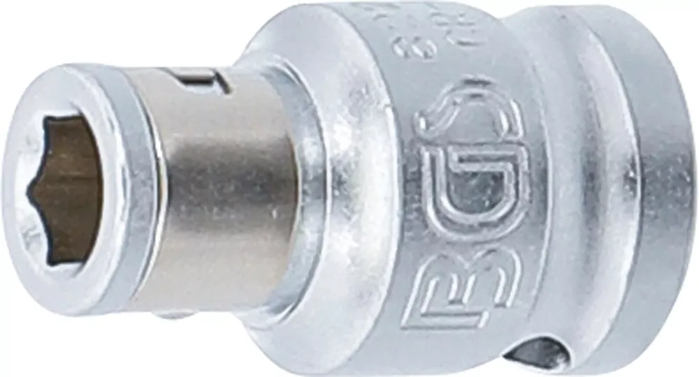 Aktuell BGS Bit-Adapter Innenvierkant 10 mm (3/8") auf Innensechskant 6,3 mm (1/4")
