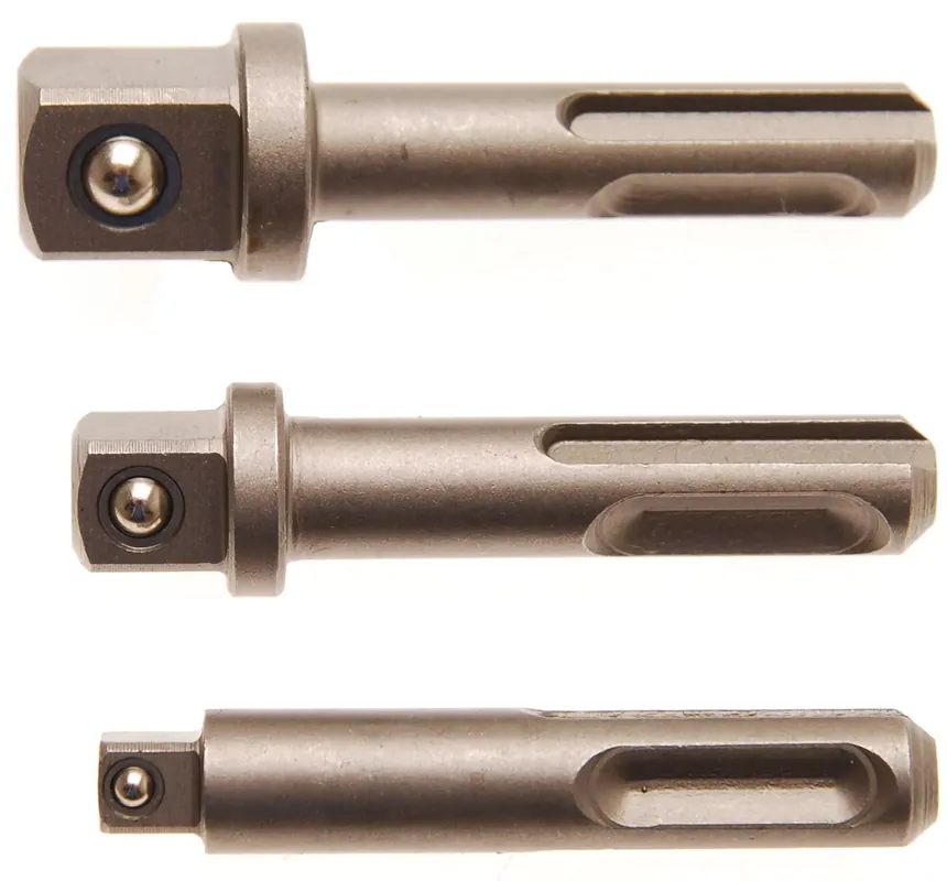 Adapter-Satz SDS Außenvierkant 3-tlg. für Bohrmaschinen Solange Der Vorrat Reicht