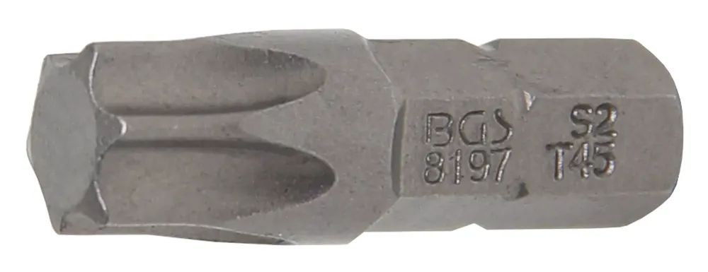Bit T45 Torx 25 mm Außensechskant 1/4 Zoll Beliebt