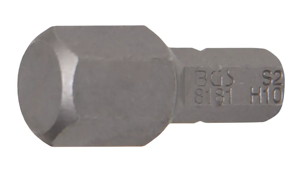Direkt Vom Hersteller BGS Bit 25 mm Außensechskant 6,3 mm (1/4") Innensechskant 10 mm