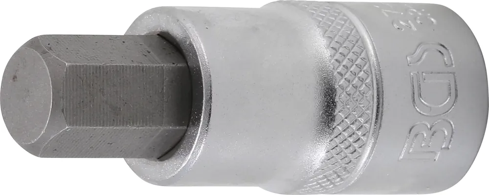 Rabatt BGS Bit-Einsatz 55 mm Innenvierkant 1/2" Innensechskant 15/32"