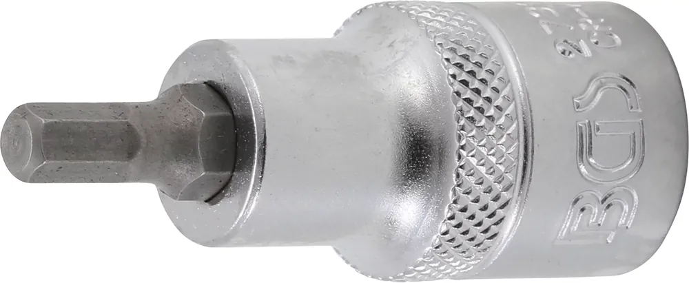 BGS Bit-Einsatz 55 mm 1/2 Zoll Innenvierkant 7/32 Zoll Innensechskant Sonderangebot