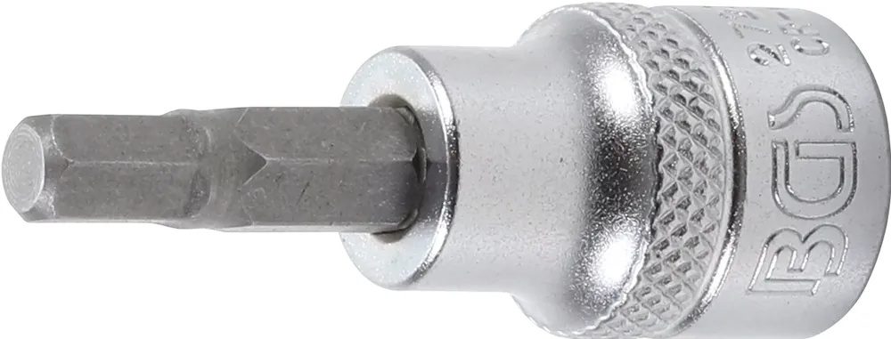 BGS Bit-Einsatz 3/8" Innenvierkant 10 mm – Innensechskant 7/32" Mega-Angebot
