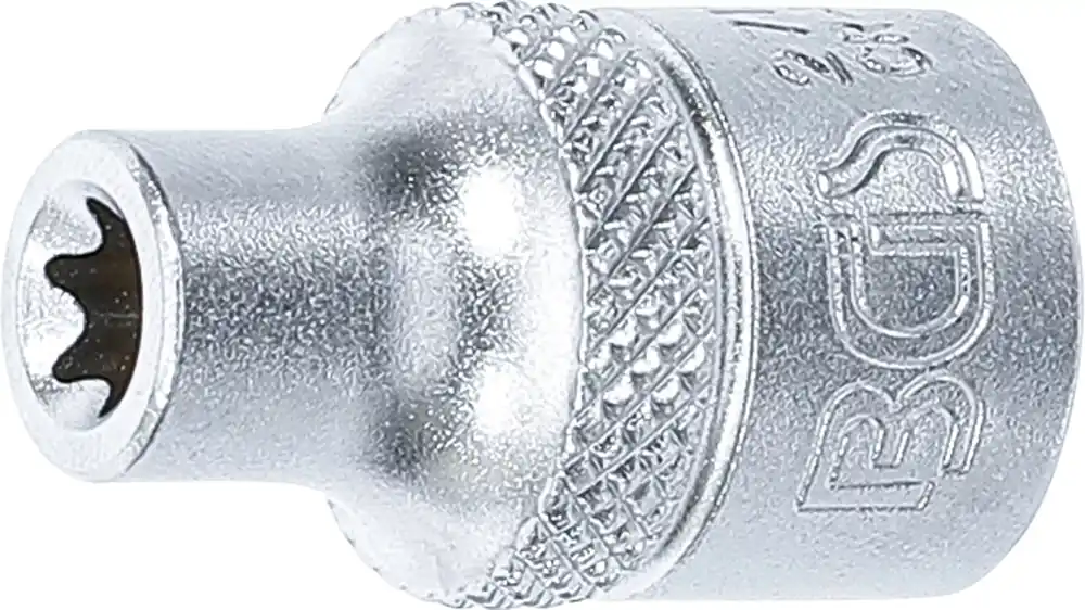 Echt BGS Steckschlüssel-Einsatz E-Profil E7 mit 10 mm (3/8") Innenvierkant