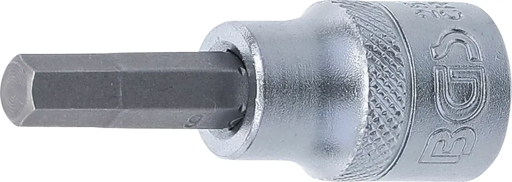 Neuheit BGS Bit-Einsatz Innenvierkant 10 mm (3/8") Innensechskant 6 mm
