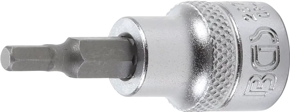 Versand Am Gleichen Tag BGS Bit-Einsatz Innenvierkant 10 mm (3/8") Innensechskant 4 mm