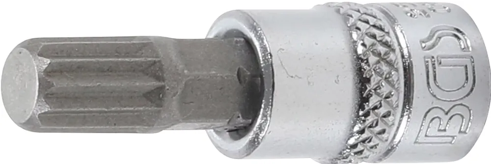 BGS Bit-Einsatz Innenvierkant 6,3 mm (1/4") Innenvielzahn M8 (für XZN) Preis Gesenkt