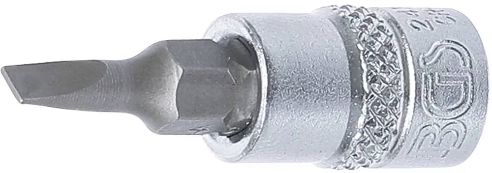 BGS Bit-Einsatz Schlitz 4 mm mit 1/4 Zoll (6,3 mm) Innenvierkant Rabatt