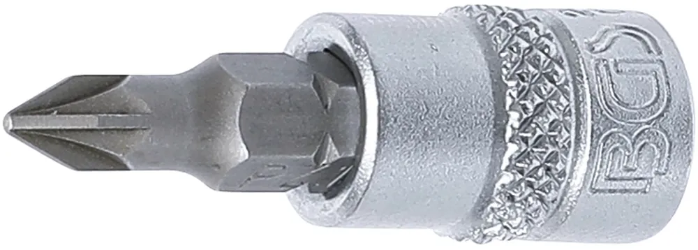 Preisknaller BGS Bit-Einsatz PZ1 Antrieb Innenvierkant 6,3 mm (1/4 Zoll)