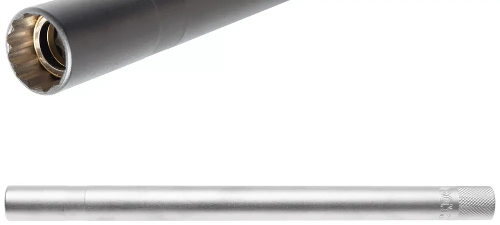 Zündkerzen-Einsatz mit Magnet, Zwölfkant, extra lang – SW 14 mm Innenvierkant 10 mm (3/8 Zoll) Solange Der Vorrat Reicht