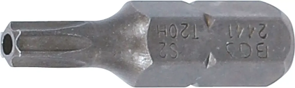 Jetzt Kaufen BGS Bit T20 mit Bohrung 25 mm Außensechskant 1/4"