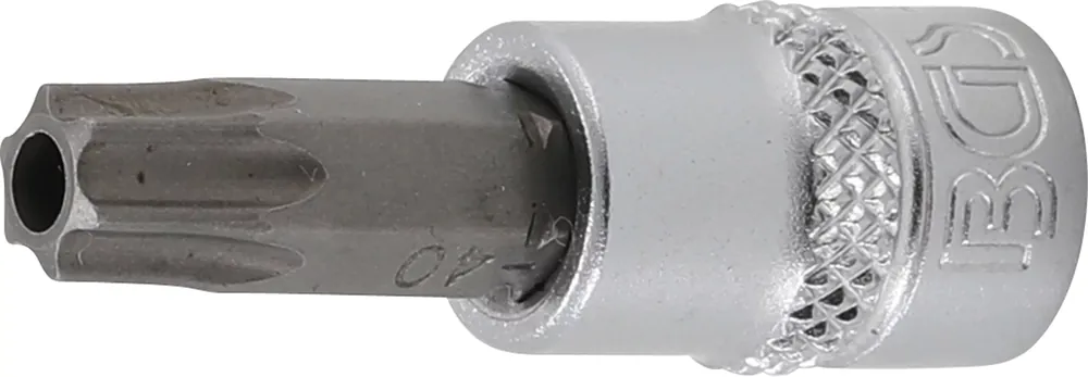 BGS Bit-Einsatz T40 Torx mit Bohrung 1/4 Zoll Innenvierkant Jetzt Bestellen