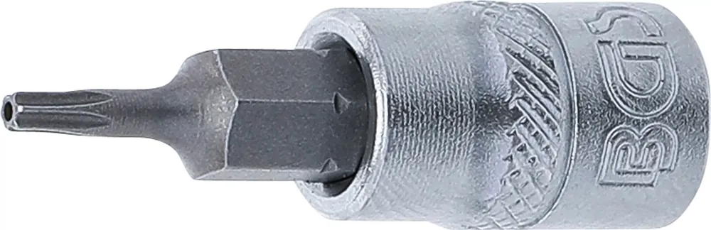 Ausverkauf BGS Bit-Einsatz T8 Innenvierkant 6,3 mm (1/4") T-Profil mit Bohrung