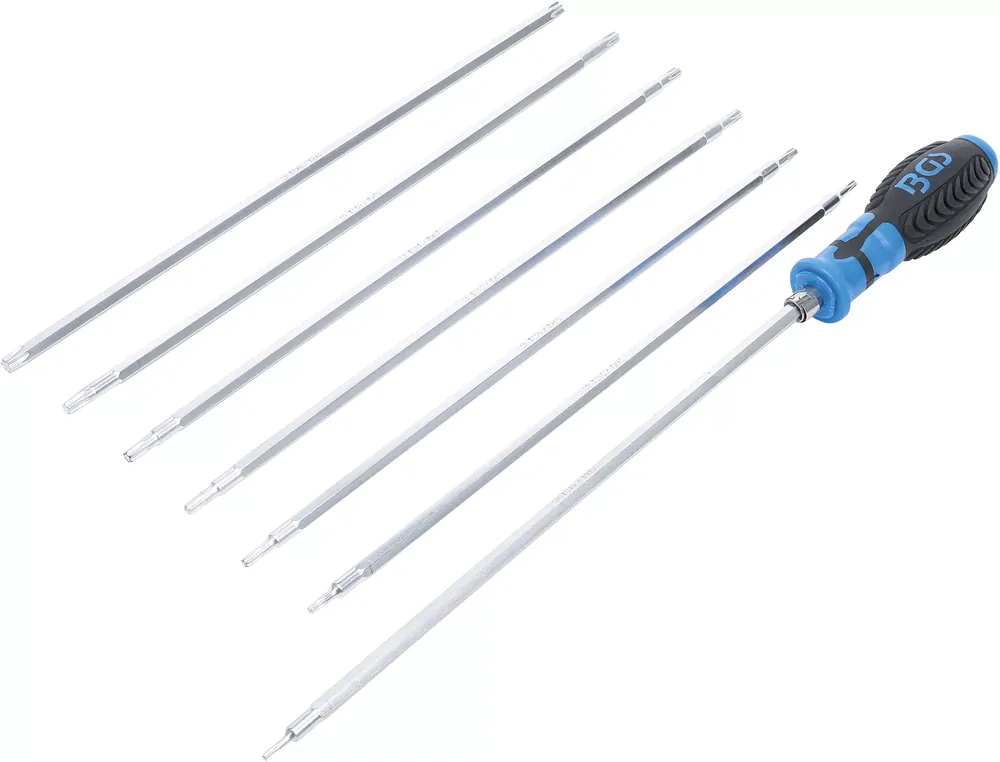 BGS Schraubendreher-Satz mit Wechselklingen T-Profil (Torx) 8-tlg. Billig