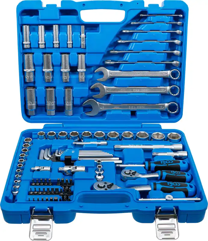 Steckschlüssel-Satz Sechskant 92-tlg. mit 1/4" & 3/8" Antrieb Top-Seller
