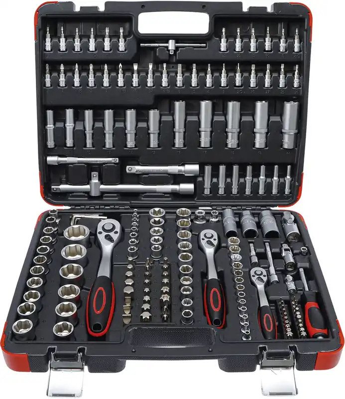Steckschlüssel-Satz 172-tlg. mit 1/4", 3/8" und 1/2" Antrieb Sofort Bestellen