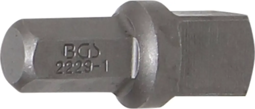 Sale BGS Bit-Knarren-Adapter Außensechskant 8 mm (5/16") auf Außenvierkant 10 mm (3/8") - 30 mm