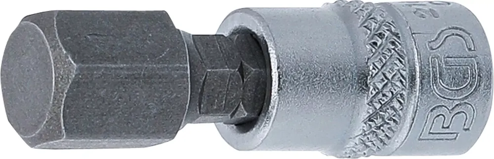 Saisonangebot BGS Bit-Einsatz Innenvierkant 6,3 mm (1/4") Innensechskant 10 mm