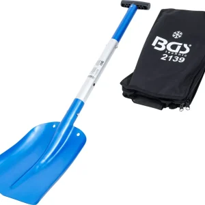 Aluminium-Schneeschaufel mit steckbarem Schnellverschluss-Stiel Must-Have