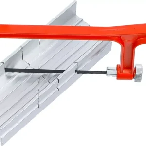 Wochenendangebot Aluminium-Sägebogen mit Schneidlade und Sägeblatt 150 mm