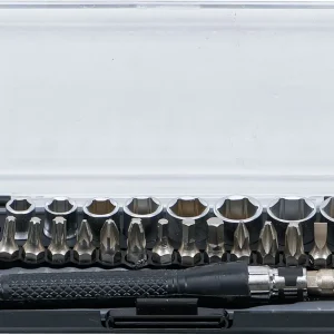 Bit- und Steckschlüssel-/Winkelschrauber-Satz 26-tlg. Antrieb 6,3 mm (1/4 Zoll) Geprüft