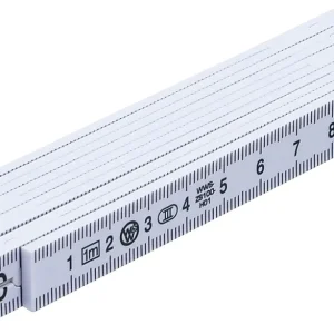 Top-Seller Gliedermaßstab 1 m Kunststoff Weiß
