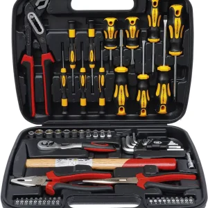 Preisreduziert BGS Diy Werkzeugkoffer 58-tlg. aus Chrom-Vanadium-Stahl