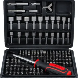 Neu Im Sortiment Universal-Bit-Satz 122-tlg. Antrieb Außensechskant 6,3 mm (1/4")