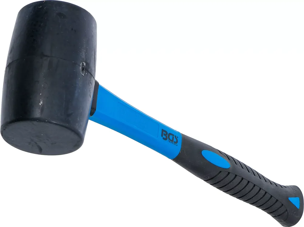 Gummihammer 500 g Ø 60 mm mit Fiberglasstiel Garantierte Lieferung