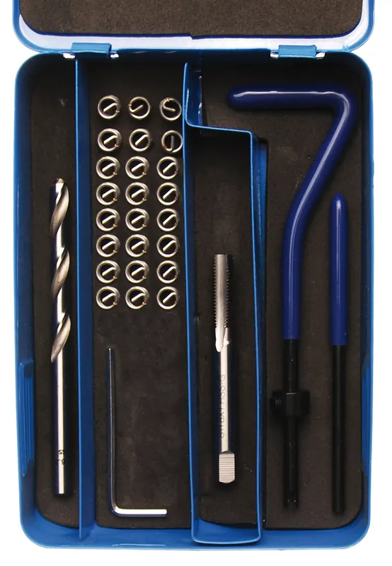 Garantierte Lieferung Gewinde-Reparatursatz M6 x 1,0 – 29-teilig